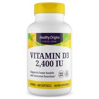 Healthy Origins Vitamin D3 2400 IU Softgels 1 pcs 360 Tablets