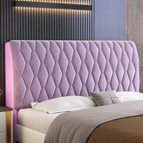 Elastinis, apsaugantis nuo smūgių, dulkių, lovos galvūgalio užvalkalas – storas, minkštas, kvėpuojantis ir modernus 150*65cm gray