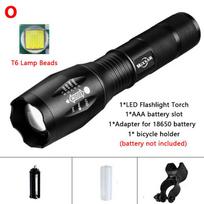 Q250 TL360 8000 LM V6/L2 bike/bicycle light 18650 rechargeable bike flashlight/headlight cycling light front for bike/bicycle O gray