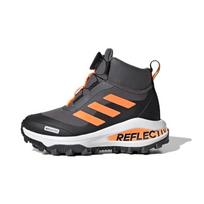 (PS) adidas Fortarun Boa Atr K Gray Orange Kid 'Gray Black Orange' Kids' FW2601 EU 28 black