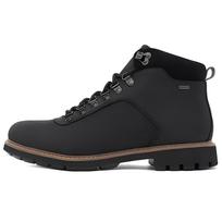 Clarks Bet Series Leather Waterproof Trendy Non-Slip Street Style Outdoor Boots Men boots Black 261447977 43 black