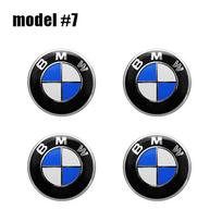 4 vnt. 56mm 60mm 65mm Automobilio stiliaus ratlankio centrinės dalies dangtelio emblemos lipdukai BMW G20 G32 G11 X3 X5 X4 X6 X7 G30 G12 F40 F30 X1 4Pcs 56mm