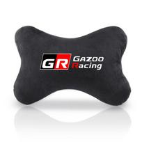 Automobilinė kaklo pagalvėlė Pūkinė galvos atrama Apsauga Universali atrama galvai Nugaros pagalvėlė Toyota GR Sport Gazoo Racing Auris C-HR RAV4 black