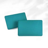 Deformation-Resistant EVA Yoga Block High Density Foam Brick for Yoga Pilates Gym Fitness Training Stretching Use A5 blue