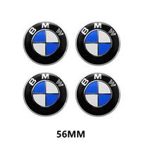 4 vnt. 56/65 mm automobilio ratlankio centrinis lipdukas BMW M emblemai E46 E36 E34 F10 E90 F30 E60 F30 E53 E30 E92 E87 PRIEDAI