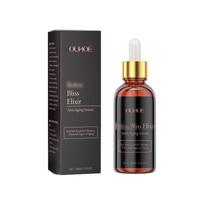 OUHOE Hydrating & Nourishing Facial Essence Serum - Locks in Moisture, Hydrates, Smooths, and Conditions Skin Texture. black