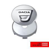 56/60MM 4Pcs Car Wheel Center Hub Caps Logo Cover Emblem Stickers For Renault Dacia Captur BDGD4 Megane Clio Arkana Line Koleos Kwid