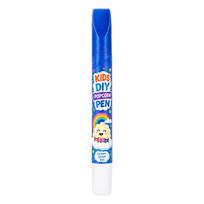 Kids 3D Expanding Paint Pens, 10 Count, 5 Colors Puffy Markers for Crafts One Size blue