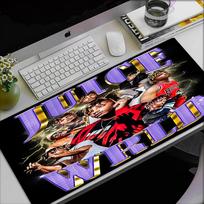 Juice WRLD Theme Mouse Pad, Non Slip Rubber Base, Multifunctional Office & Home Decor, Perfect for Workspace Personalization. 40cmx90cm