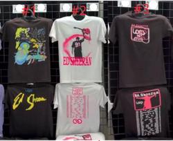 Ed Sheeran Shirt Concert Tour Merch Loop Graphic T-Shirt 2026 Reprint 120 white