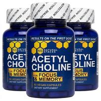 Acetilcholino ir Serotonino smegenų maisto rinkinys – Smegenų aktyvumo didinimo ir nuotaikos palaikymo rinkinys dėmesio, atminties ir pozityvios savijautos gerinimui 3pack