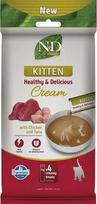 Farmina N&D Prime Cat Cream with chicken & tuna kitten box – cat treat for kittens – 4x15g