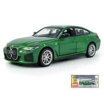 1/34 mastelio BMW I4 M50 EV modelio automobilių žaisliniai automobiliai, liejami transporto priemonių žaislai, skirti berniukams 1/34-Size:13.5*4*6.2cm žalia