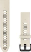 Garmin watch strap QuickFit 20mm fenix 9 Pro, cream/french grey