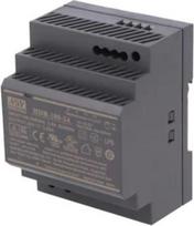 No Name Wired power supply 24V DC 100W on DIN rail