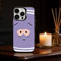 S-South Park T-Towelie telefono dėklas iPhone 17 16 15 14 13 12 11 Pro Max Plus sidabrinis matinis juodas dangtelis iPhone13PRO gray