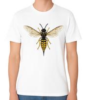Wasp Insect Detailed Beautiful Print T-Shirt Nature Art Unisex Tee 5XL įvairiaspalvis