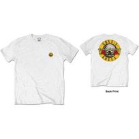 Guns N' Roses Classic Logo T-Shirt White New Unisex T-Shirt M white