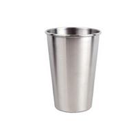 350ml/500ml Stainless Camping Cup Home Bar Mug Outdoor Stainless Camping Hiking Portable Tea Coffee Beer Drinking Cup gray