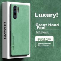 Phone Case for Huawei P30 Pro, Huawei P30 Pro Protective Cover, Upgraded Skin-Like Matte Lens Full Protection Silicone Case - Dark Night Green