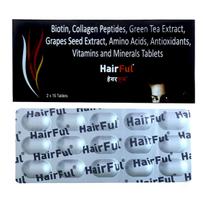 HairFul Hair Supplement Vitamin Tablets Biotin Tablets for Hair Boost Tablet (Pack of 4 X 15) 60 Tablets