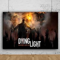 Dying Light Anime Photography Backdrop Printing Backdrop Poster Party Background Cloth Pool Printing Backdrop 47.2x31.5inch/120*80cm gray
