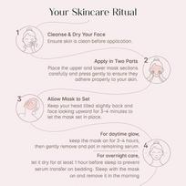 Pack of 2 Bio Collagen Real Deep Mask for Brightening & Elasticity– Korean Skincare Essential Hydration Wrapping Peel Off Facial Mask gray