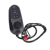 Electric Joystick Controller 50A Integrated Universal Electric Control Joystick with Remote and High Current Magnetic black