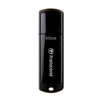 USB atmintinė Transcend JetFlash 700 512GB USB 3.1 Gen 1, juoda