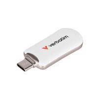 Verbatim Plectra 30228 USB-C atmintinė 64GB, USB 3.2 Gen 1, balta