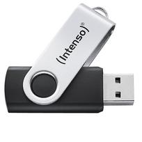 USB atmintinė Intenso Office Line 32GB USB 3.2 Gen 1, sidabrinė / juoda