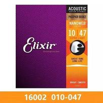 Eliksyro akustinės gitaros stygos, skirtos groti elektra Populiarioji muzika Rokas 80/20 Bronzinis Nikelis 11002 16052 16027 11-52 Gitaros priedas Phosphor Bronze16002