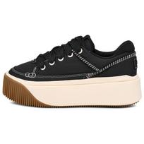UGG Fashion Platform Slip-Resistant Height Increasing Low-Top Casual Shoes Unisex Black Sneakers 1167499-BLK 39 juoda