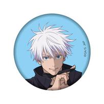 Anime Jujutsu Kaisen Gojo Satoru Tinplate Brooch Pins, Figure Icon Badge, Handmade Brooches, Breastpin for Backpack Clothes gray