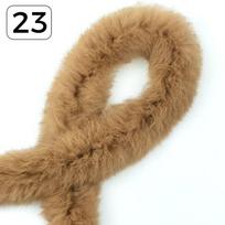 1 Meter Soft Artificial Rabbit Fur Furry Ribbon 6cm Fluffy Tapes DIY Trimming Hanfu Cloak Garment Edge Sewing Crafts Accessory brown