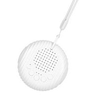 10 Soothing Sounds White Noise Sound Machine Automatic Noise Monitoring Adjustable Volume Sleep Machine with Lanyard white