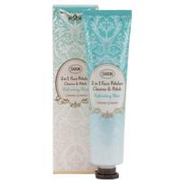 Sabon 2-in-1 Face Polisher Cleanse & Polish Refreshing Mint, 60ml, 1 pcs white
