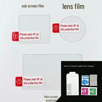DJI Osmo Action 6 Tempered Glass Film - Explosion-proof & Anti-Fingerprint Protector black