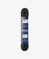 Saphir Waxed Round Shoelaces 75Cm (7 Colors) Light Brown/Free gray