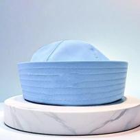 Blue Striped Stripe Sailor Hat Cute Beret Hat Fashion Navy Hat  Spring Style 6 white