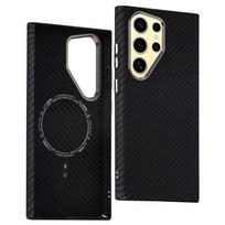 Samsung Galaxy S23 Ultra Case, Carbon Fiber MagSafe, Black