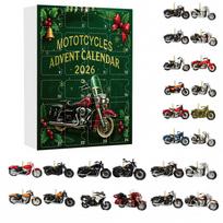 Advent Calendar Series with -Day Countdown and Surprises in a Flat Airplane Box One Size black