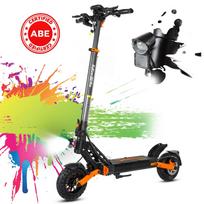 Vokietija KuKirin G2 Pro ABE Elektrinis paspirtukas 20km/h E-paspirtukas 500W Variklis 48v 15.6Ah Baterija Maks. 65km Sulankstomas Elektrinis paspirtukas 9 colių Visureigio padanga