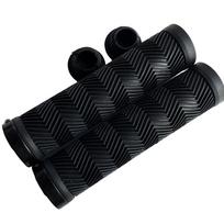 Rubber NOn slip Bike Handle Bar Grips with Unilateral Metal Lock (black) juoda