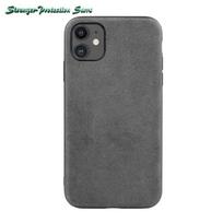Itališkas Alcantara odos dėklas iPhone 15 Pro Max 14 13 12 11 Xs Max telefonui Prabangus verslo telefono dėklas iPhone 16 Pro Max Xs Xr dėklas For iPhone 15 Plus pilka spalva