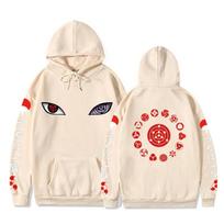 2025 Naruto manga įkvėptas gobtuvas rudens žiemos LaidBack unisex megztinis su gobtuvu madingas viršutinis drabužis moteriškas gobtuvas 130 beige