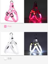 LED Pet Supplies Glowing Dog Harness Chest Strap for Large Dogs Night Light Water Fish Tank Lamp L balta