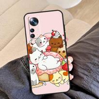 Neko Atsume For Xiaomi 15T 13T 14T 17 Pro Max 14 15 Ultra Case For POCO F8 Ultra F5 F6 F7 X3 X5 X6 X7 Pro Xiaomi 13T (13T Pro) white