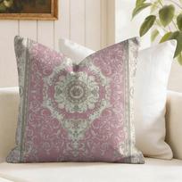 Persiško rašto pagalvės užvalkalas Vasarinis lininis pagalvės užvalkalas Ekologiško audinio pagalvės užvalkalas Dvispusis spaudinys Sofa Namų dekoras 30X30cm gray