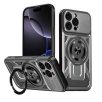 Applicable to Transsion Infinix HOT60Pro excellent armor mobile phone case note50Pro bracket anti-drop protective case Infinix Note 50S【5G】 gray